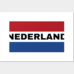 Nederland in Dutch Flag Posters and Art